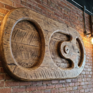 Oversized Rustic Wooden Pull Tab Wall Art